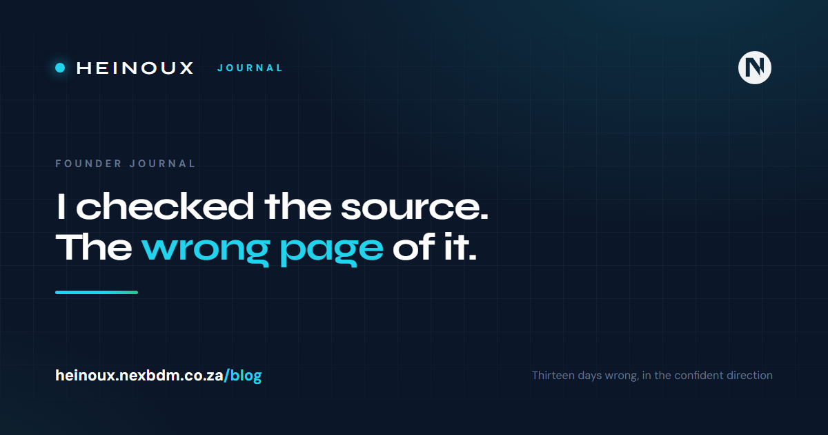 I checked the source. I checked the wrong page of it.